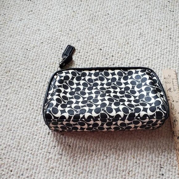 COACH Heritage Stripe Black and Grey 4 Piece Set - Picture 6 of 16
